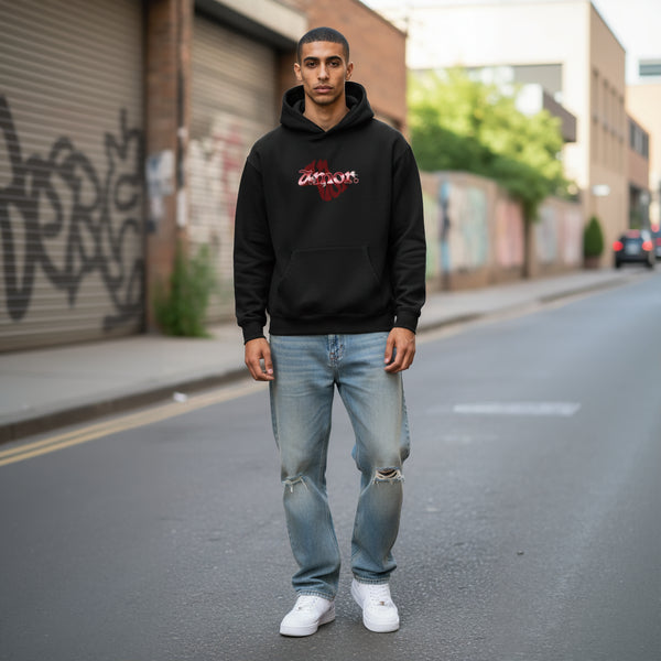 Amor Ignis Oversized Boxy Fit Hoodie